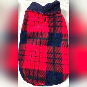 Fashion pet flannel dog jacket